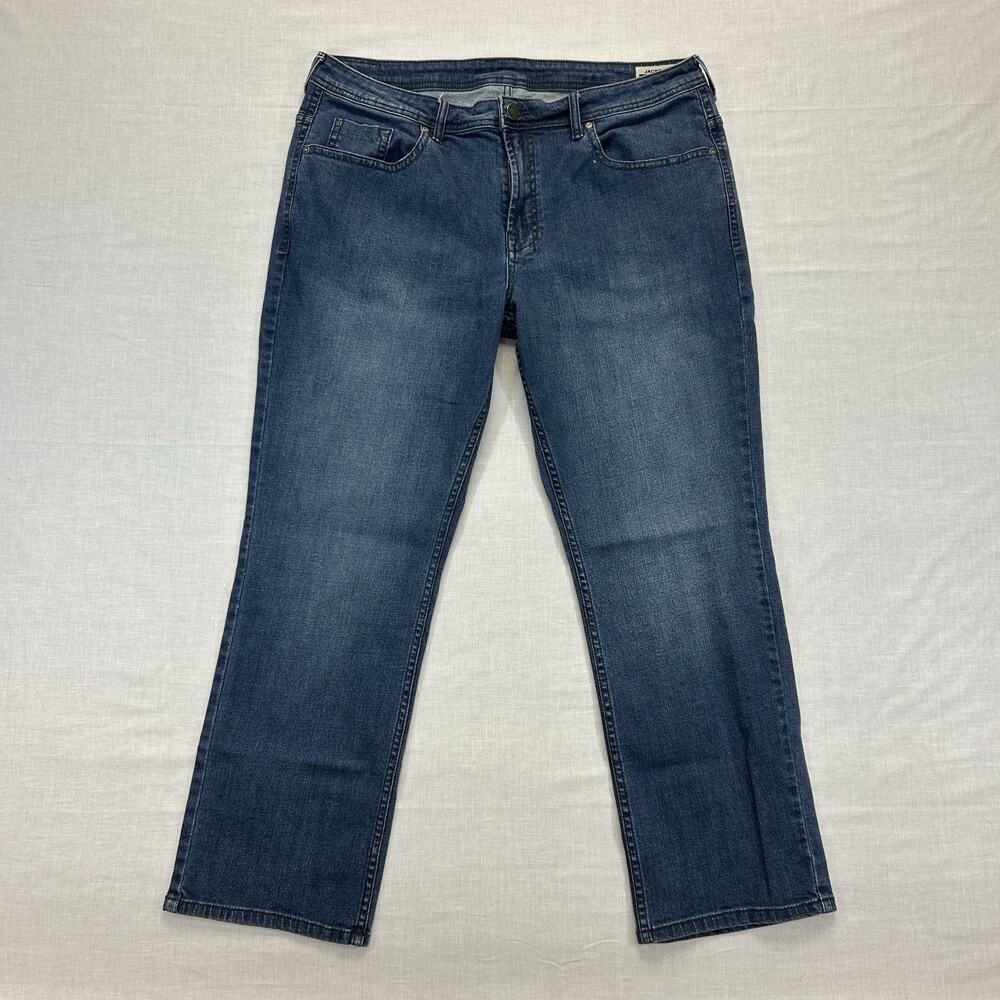 Buffalo Jackson-X Straight Fit Stretch Jeans Men's 38x30 Blue Denim Casual Mid